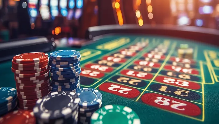 Baccarat cards on a table